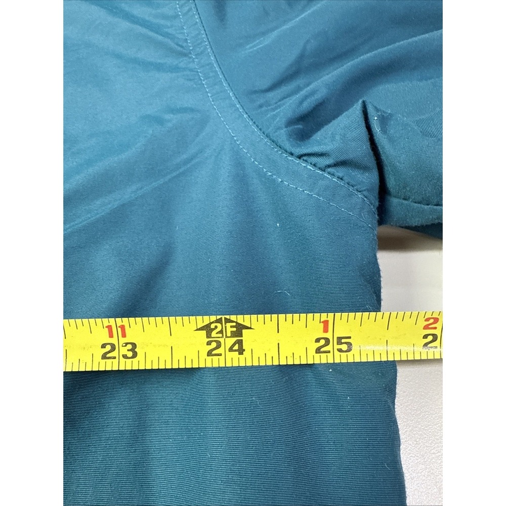 Vintage 90s LL BEAN Warm-Up Jacket Teal Maroon Liner Fleece Mens LARGE Retro 2j - Picture 7 of 10